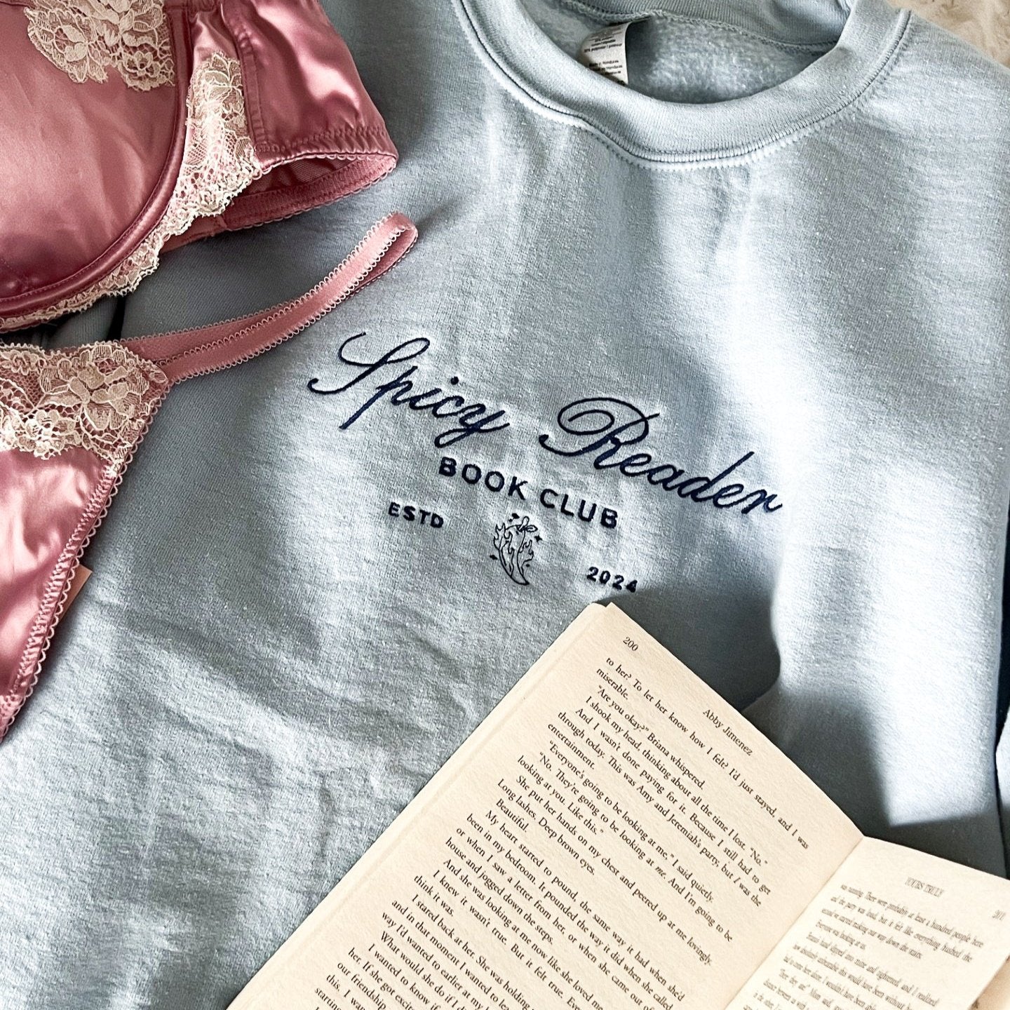 Spicy Reader Book Club Sweatshirt