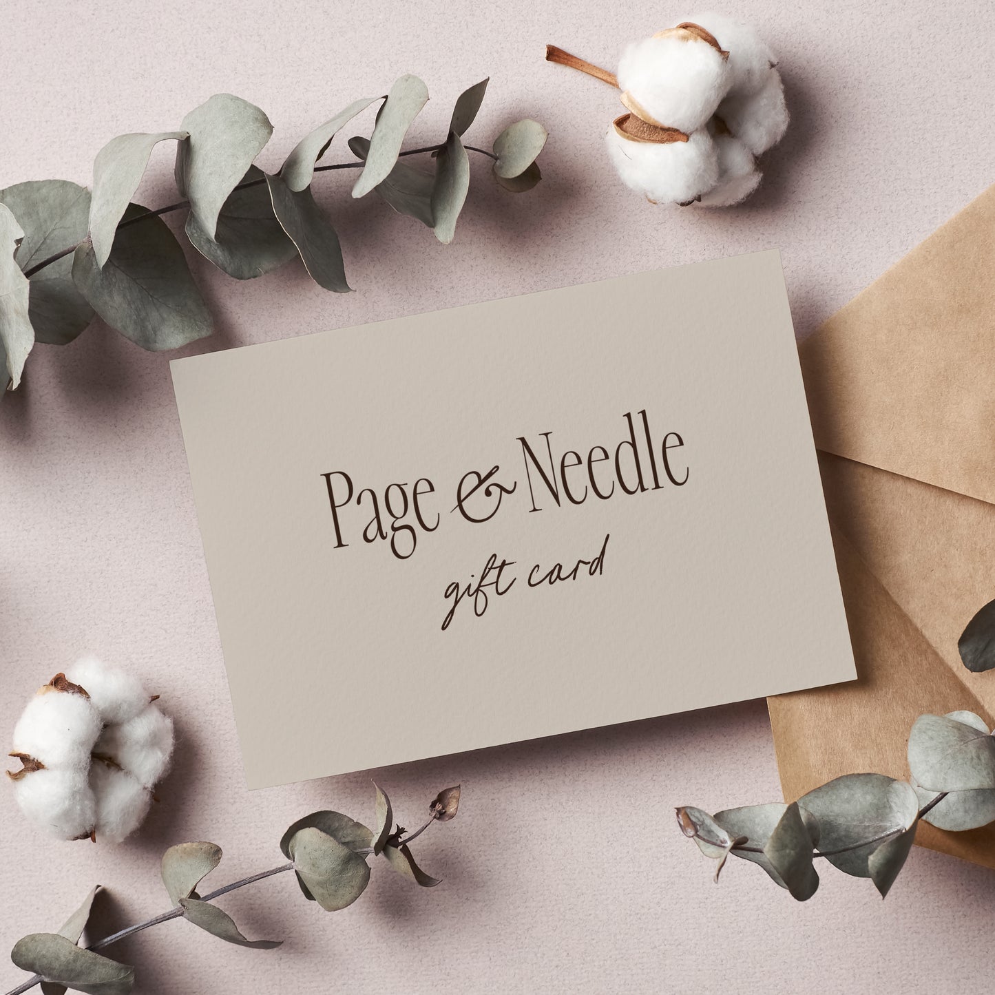 Page & Needle Gift Card