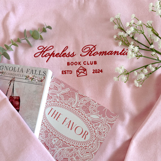 Hopeless Romantic Book Club Sweatshirt