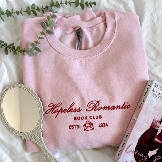 Hopeless Romantic Book Club Sweatshirt