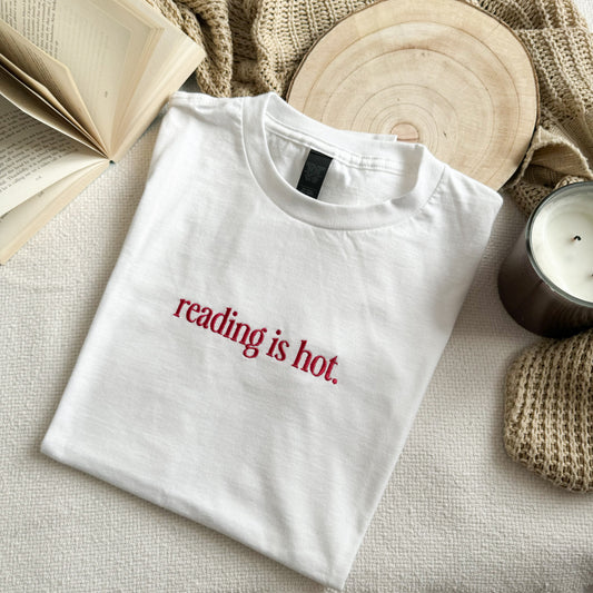 Reading is Hot Regular Tee