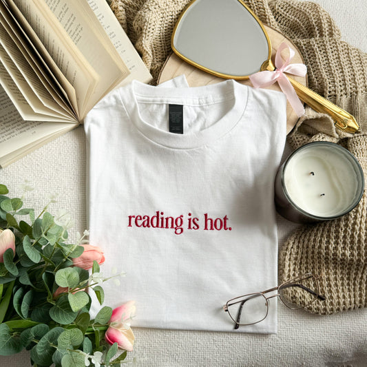 Reading is Hot Regular Tee